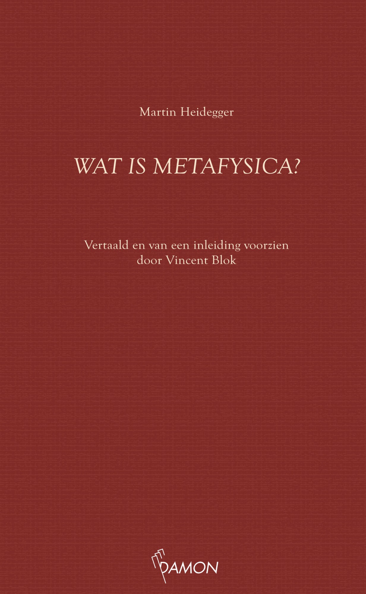 Wat is metafysica?